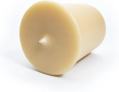 Vista 3 de Apple Harvest - Velas votivas de soja, perfumadas con aceites de fragancia naturales, 6 repuestos de velas votivas naturales beige, colección