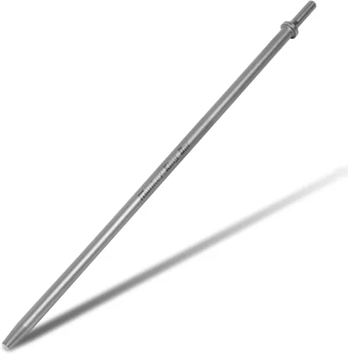 Vista 6 de MonkeyKingBar- Cincel neumático de 3/4" x 18" con vástago de 0.401" Air Chisel,Heat-Treated Steel, 3/4" Width x 18" Length, Ideal for Concrete &