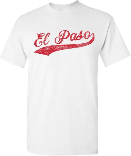 Vista 39 de UGP Campus Apparel - playeras con estampado de equipos de béisbol Albuquerque Rojo