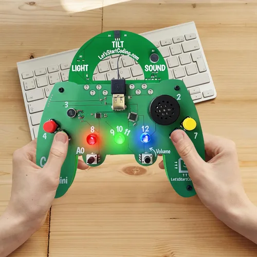 Vista 17 de Mini complemento Code Lab: arco iris LED programable de 15 píxeles. Codificación C ++ para niños de 8 a 12 años y adolescentes. Los niños y niñas