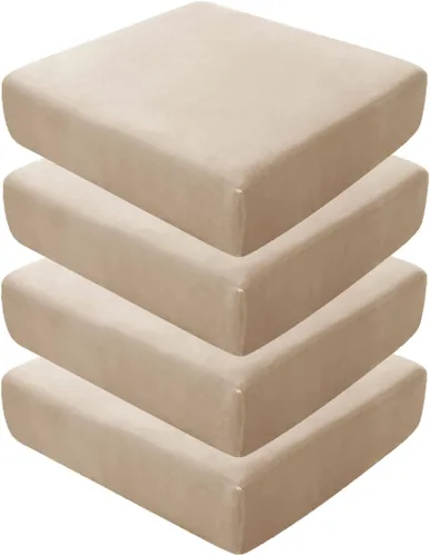 Vista 57 de Fundas de asiento de terciopelo ultra suave, fundas de cojín de asiento suave SOFE fundas de sofá con parte inferior elástica lavable funda
