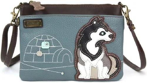 Vista 87 de CHALA Mini bandolera/bolso con correa convertible elegante, compacto, versátil
