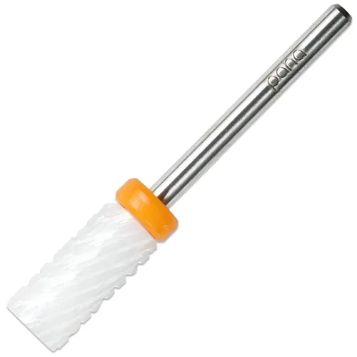 Vista 9 de PANA Broca de cerámica de barril grande de 3/32 pulgadas, grano grueso 2X - Broca de uñas acrílicas o de gel duro de eliminación rápida