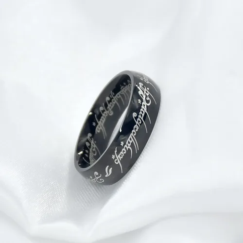 Vista 2 de El Señor de los Anillos Anillo de Poder para Hombres y Mujeres Fidget Anillo para Hombres
