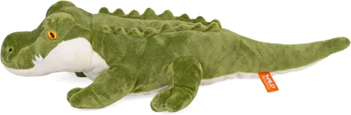 Vista 3 de Wild Republic Ecokins, cocodrilo, animal de peluche, 12 pulgadas, regalo para niños, juguete de peluche, hecho de botellas de agua recicladas