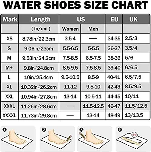 Vista 7 de JOTO - Zapatos de agua para mujeres, hombres y niños, sensación de ir descalzo, secado rápido, calcetines acuáticos, zapatos de playa