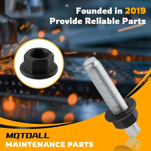 Vista 6 de MOTOALL Kit de tuercas y pernos de escape 902370029 compatible con Subaru Legacy Impreza Forester 800910550