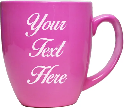 Vista 10 de My Personal Memories Taza de café con leche grabada personalizada y taza de té personalizada con su texto (negro)