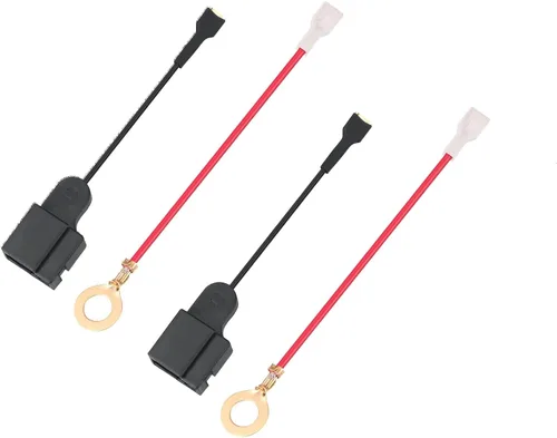 Vista 10 de SEINECA 2 Piezas Bocina de Coche Enchufe Especial Compatible con Adaptador de Bocina BWM Arnés de Cableado Cable Convertidor de Bocina de Coche.
