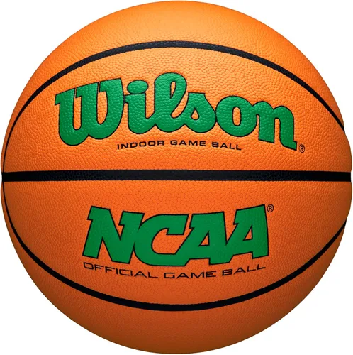 Vista 14 de Wilson NCAA Evo NXT Balones de Baloncesto Oficiales para Juegos en Interiores - Tamaños 6 y 7