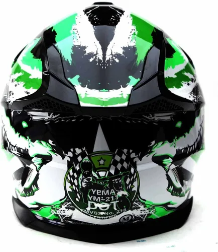Vista 4 de Motocross Youth Kids Helmet DOT Approved - YEMA Helmet YM-211 Motorbike Moped Motorcycle Off Road Helmet for Boys Girls
