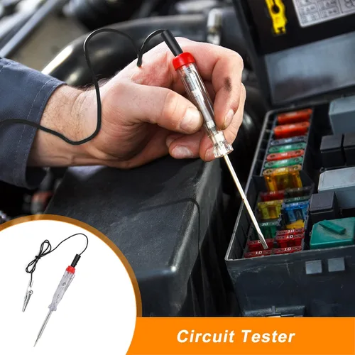 Vista 4 de AHIER - Juego surtido de fusibles de automóvil de 180 piezas, con probador de fusibles de automóvil y extractor de fusibles, fusibles automotrices
