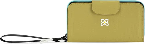 Vista 44 de Sherpani Tulum, cartera grande de nailon con cremallera alrededor, cartera con tarjetero organizador para mujer