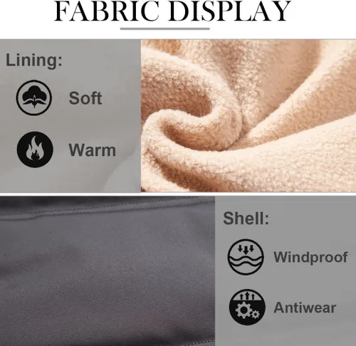 Vista 5 de Msmsse Chaleco acolchado de invierno para hombre, chaleco acolchado con cuello alto, chaleco acolchado cálido
