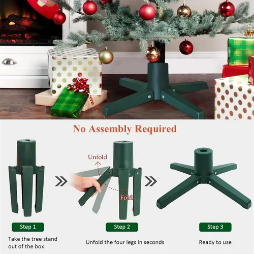 Vista 3 de Soporte para árbol de Navidad artificial, soporte para árbol de Navidad artificial, soporte para árbol de Navidad