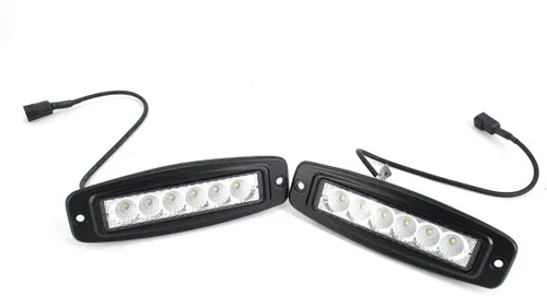 Vista 2 de Grasshopper Kit de luz de cortacésped - Dos mini barras de luz LED, pieza