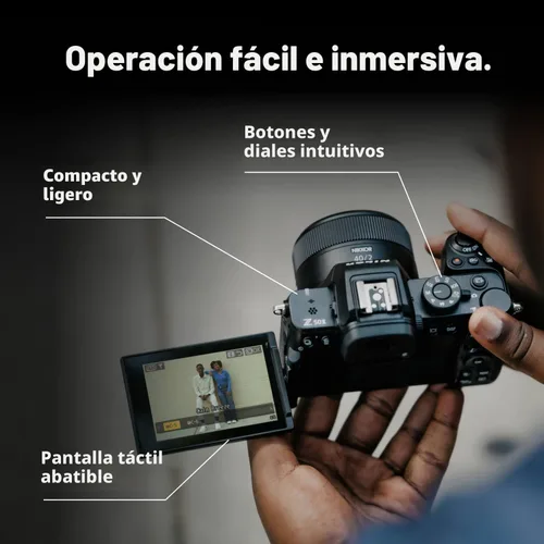 Vista 9 de Nikon Z50 II Cámara compacta sin espejo para fotos fijas/vídeo con preajustes de color fáciles y Compartir fotos inalámbrico Modelo Nikon USA