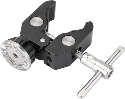 Vista 5 de CAMVATE Abrazadera de cangrejo Super con montaje en roseta M6 Agujero de rosca hembra para kit de accesorios de cámara - 2869