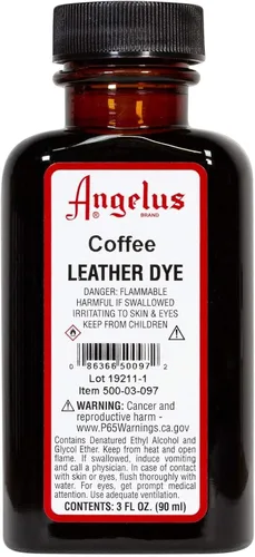 Vista 40 de Angelus Tinte para cuero, 3 onzas, bronceado militar