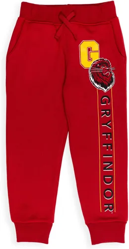 Vista 2 de Harry Potter Gryffindor Slytherin Hufflepuff Ravenclaw - Paquete de 2 pantalones deportivos de forro polar para niños pequeños a grandes