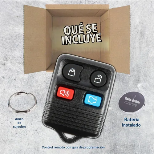 Vista 2 de KeylessOption Llavero de repuesto para 2005 2006 2007 2008 2009 2010 2011 2012 2013 2014 Ford F150 Explorer Ranger Mustang Lincoln Mercury Control