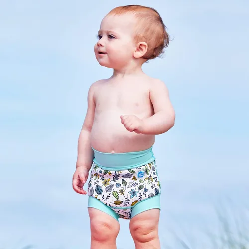 Vista 6 de Splash About Happy Nappy - Pañal de natación, 2 a 3 años, hojas caídas