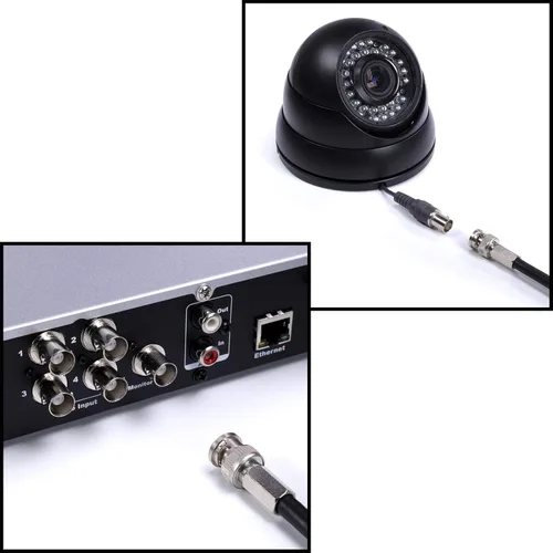 Vista 7 de THE CIMPLE CO Conector de cable coaxial RG6, atornillado (giro encendido) - SDI, HD-SDI, CCTV, seguridad, tarjeta de video, cámara, sin soldadura