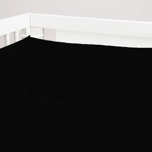 Vista 5 de Crescent - Paquete de 2 sábanas bajeras 100 % de microfibra, súper suaves y cómodas, para colchones estándar de cuna y de niño pequeño
