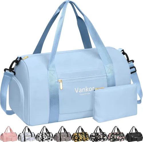 Vista 17 de Bolsa de gimnasio para mujer con compartimento para zapatos Fresa de pana beige