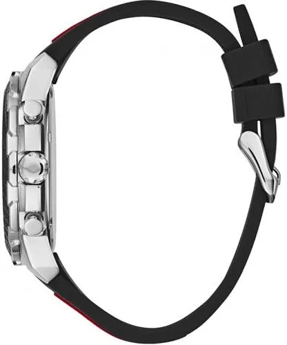 Vista 2 de Guess W1047G1 - Reloj de cuarzo con correa de silicona para hombre