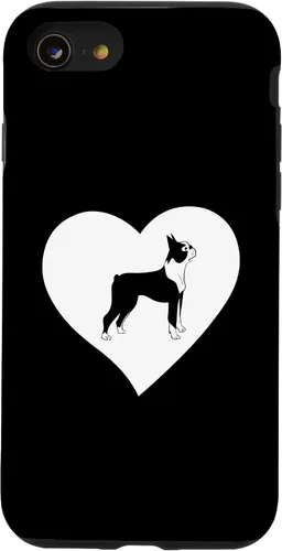 Vista 18 de Boston Terrier Heart Funny Boston Bull Terrier Pet Dog Lover Case for iPhone 17