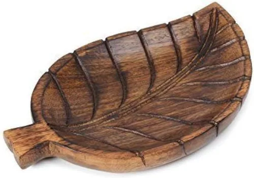 Vista 10 de Tazón para servir para el hogar, cocina, frutas, ensaladas, papas fritas, salsa/multipropósito/hecho a mano/madera natural de mango / madera natural