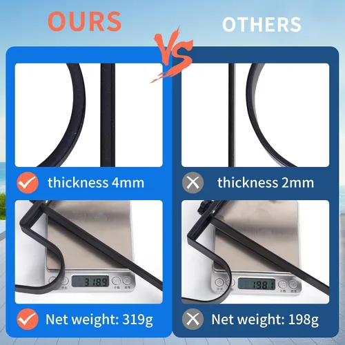 Vista 2 de Ganchos resistentes para postes de piscina, ganchos ajustables para postes, mangueras, desnatadores, ganchos negros para colgar accesorios