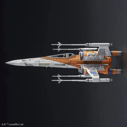 Vista 14 de Bandai Hobby - Star Wars - Poe's X-Wing Fighter (Rise of Skywalker Ver.) Kit de plástico modelo 1/72
