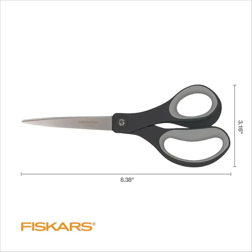 Vista 6 de Fiskars Tijeras de titanio Softgrip para uso diario (8 pulgadas), 2