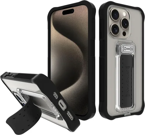 Vista 30 de Scooch Wingman - Funda con soporte de patas para iPhone 11 [Protección contra caídas de 10 pies] [Soporte de dos vías] Cubierta protectora, funciona