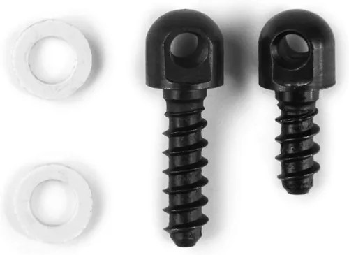 Vista 2 de GUGULUZA Tornillos giratorios para eslinga de madera de 1/2" y 3/4". Pernos giratorios para eslinga de arma de 7/8" para rifles y escopetas con base