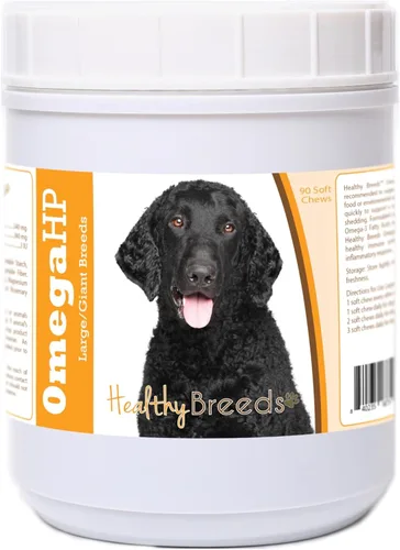 Vista 9 de Healthy Breeds Affenpinscher Omega HP - Masticables suaves para piel y pelaje, 60