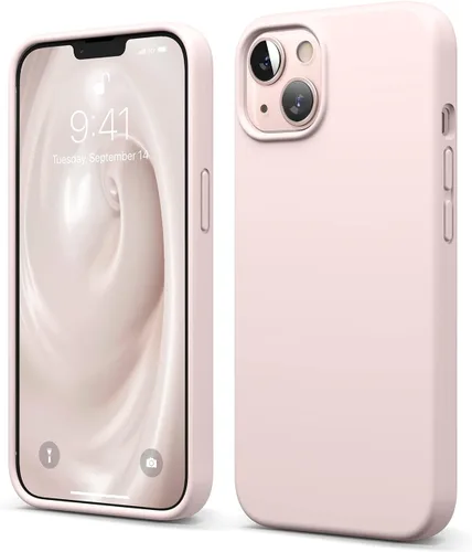 Vista 11 de elago - Carcasa de silicona líquida prémium para iPhone 13 Full Body Screen Camera Protective Cover, Shockproof, Slim Phone Case, Anti-Scratch