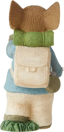 Vista 4 de Enesco Tails with Heart Happy Camper Backpacker Mouse - Figura en miniatura, 2.09 pulgadas, multicolor