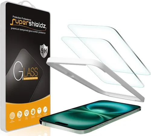 Vista 6 de Supershieldz Protector de pantalla de vidrio templado diseñado para iPhone 11 Pro, iPhone Xs y X (5.8 pulgadas), bandeja de fácil instalación