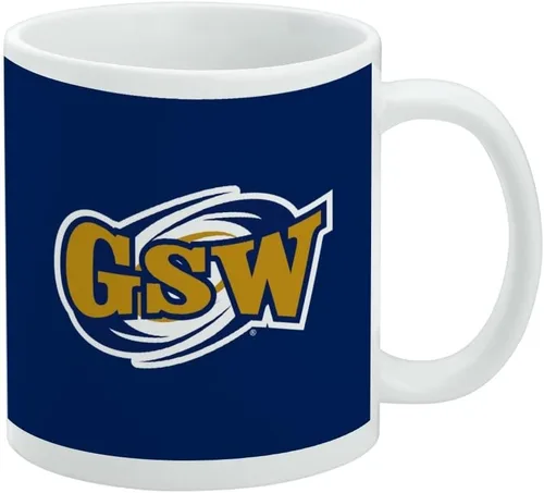 Vista 162 de Taza de cerámica con el logotipo principal de la Universidad Rider, taza de regalo novedosa para café, té y bebidas calientes, 11oz, blanca
