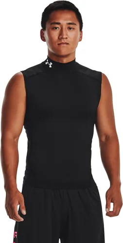 Vista 2 de Under Armour HeatGear Armour Compresión Mock Sin Mangas para Hombre
