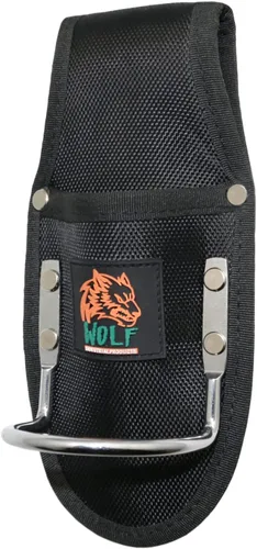Vista 7 de Funda para Martillo y Alicates Wolf, Fabricada con Nylon Balístico y Acero Resistente, Bolsa de Utilidad y Soporte para Herramientas, Se Fija al