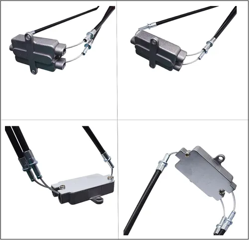 Vista 3 de WFLNHB Reemplazo del conjunto del cable del freno delantero para Yamaha Moto 4 YFM200 YFM225 YFM250 YFM350 1985-1995