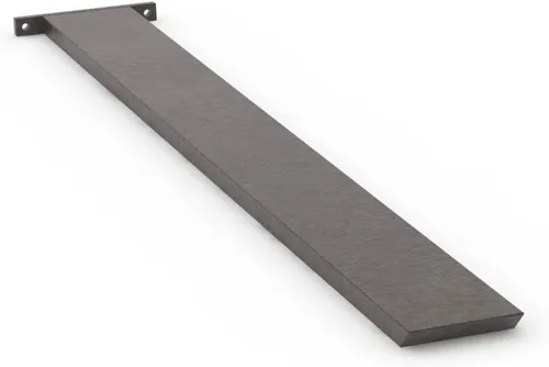 Vista 43 de Soportes de Hierro - Soporte Oculto para Encimera de Isla - Soportes Resistentes para Encimeras de Granito - Soportes de Acero para Isla de Cocina