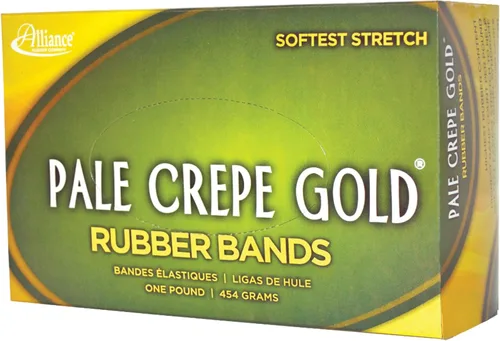Vista 3 de Alliance Rubber 21405 - Bandas de goma Pale Crepe Gold