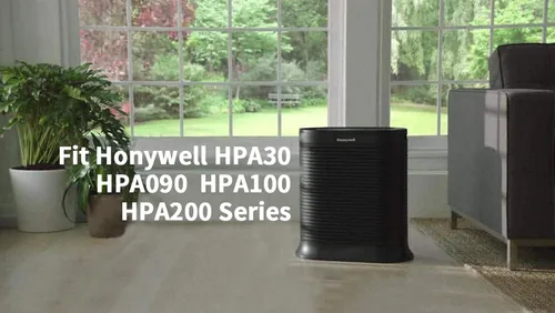 Vista 3 de Filtros Hepa verdaderos R compatibles con Honeywell HPA300, HPA200, HPA100, HPA090, HRF-R3, HRF-R2 y HRF-R1 (3 paquetes) por FilledwithLove