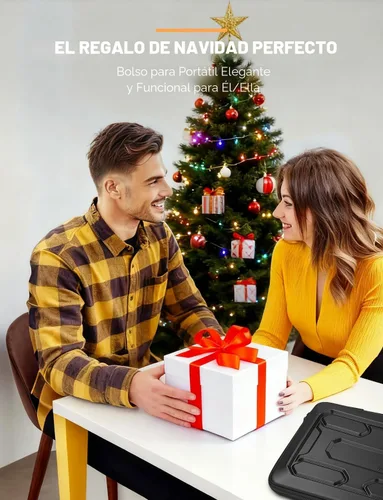 Vista 9 de DOMISO Funda para laptop de 13.3 pulgadas con asa, bolsa para computadora a prueba de golpes, funda protectora impermeable EVA para portátiles