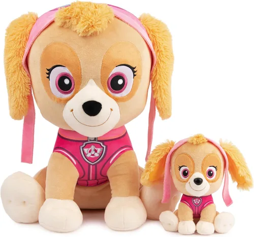 Vista 6 de GUND - Peluche oficial de Skye de Paw Patrol, la caricatura de éxito, animal de peluche para edades de 1 año en adelante, 16.5 pulgadas